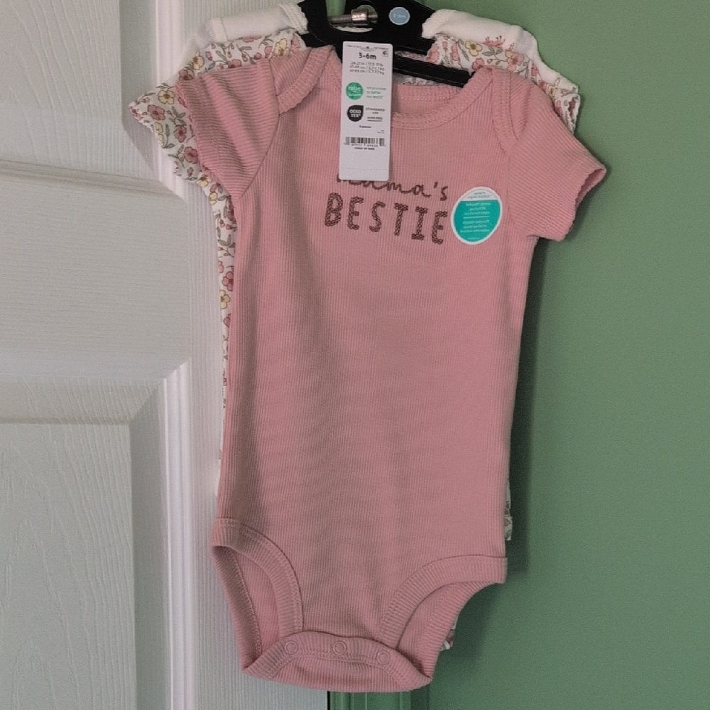 Carter's Pink Bodysuit - Grandma's Bestie